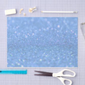 Papier voor robuust blauw glitter-ontwerp (Craft)