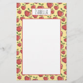 Papier voor rode appels, vers (Voorkant)