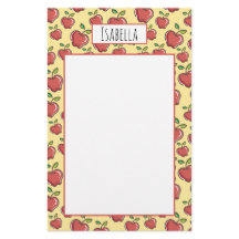 Papier voor rode appels, vers