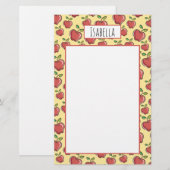 Papier voor rode appels, vers (Voorkant / Achterkant)