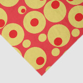 Papier voor rode en goudcirkels (Detail)