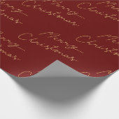 Papier voor rode en gouden kerstaven (Hoek)