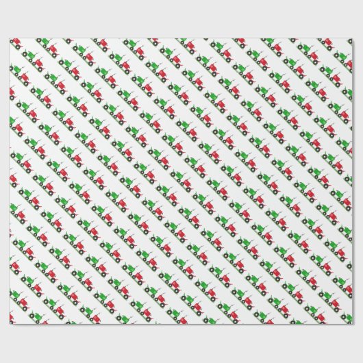 Papier voor rode en groene overvulling (Vlak)