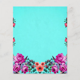 Papier voor rode en paarse rozen