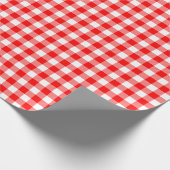 Papier voor rode en witte vinkjes met speldenband (Hoek)