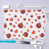 Papier voor rode ladybug (Craft)