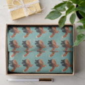 Papier voor rode panda en oorhout (Geschenk)