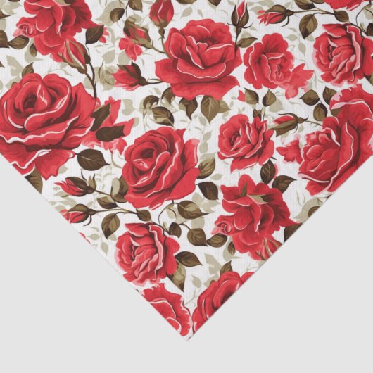 Papier voor rode rozen (Detail)