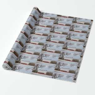 Papier voor rode schuur- en winteronmiddellijke ve