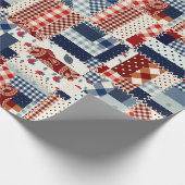 Papier voor rode, witte en blauwe vulling (Hoek)