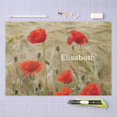 papier voor rode zomerbloem (Craft)