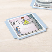 Papier voor Romeo en Juliet 2.0 Kartonnen Onderzetters (Gekanteld)