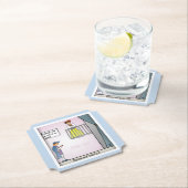 Papier voor Romeo en Juliet 2.0 Kartonnen Onderzetters (Insitu)