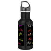 Papier voor ronddraaipatroon waterfles (Achterkant)