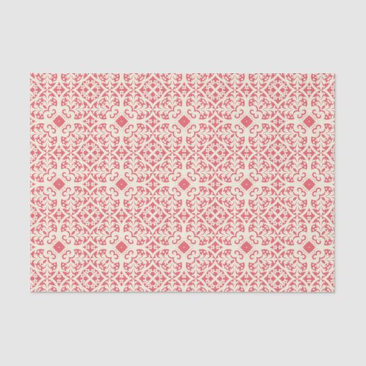 Papier voor rood Abstract patroonpapier (Voorkant)