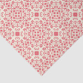 Papier voor rood Abstract patroonpapier (Detail)