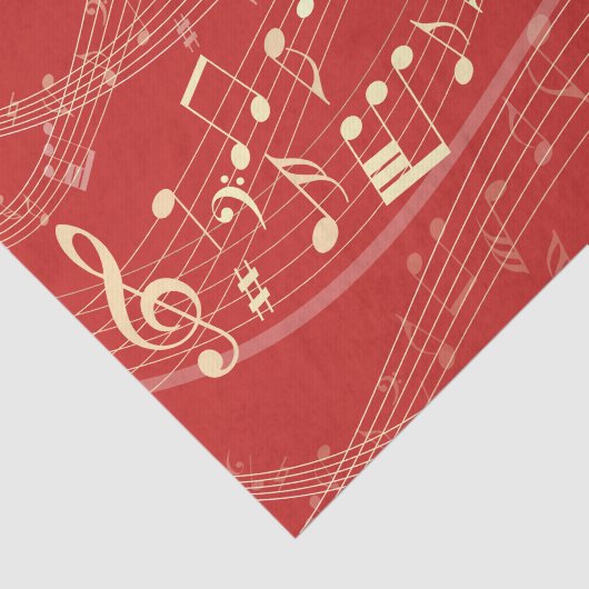 Papier voor rood en goudkerstmis (Detail)