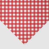 Papier voor rood gingham-patroonpapier (Detail)
