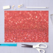 Papier voor rood glitter-ontwerp (Craft)