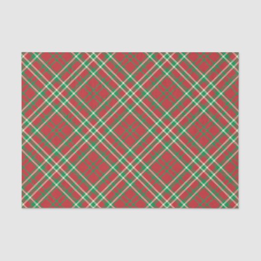 Papier voor rood-groen kerstschildpad (Voorkant)