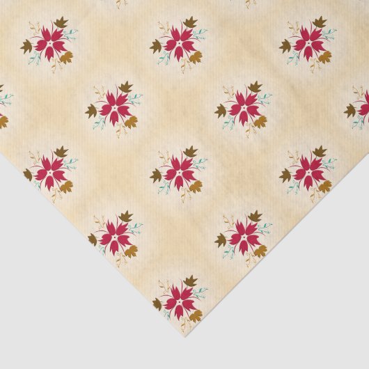 Papier voor rood kerstpapier (Detail)