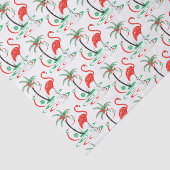 Papier voor rood kersttangspruitstuk (Detail)