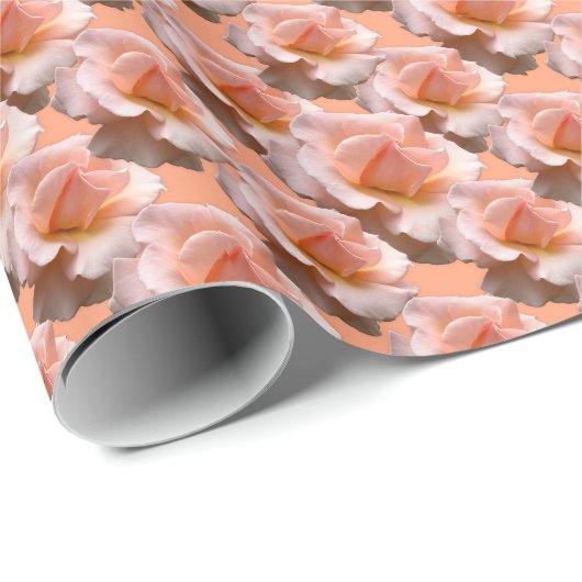 Papier voor Roos met perkamentkarton, roomachtig R (Rol Hoek)