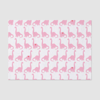 Papier voor roze dinosaur