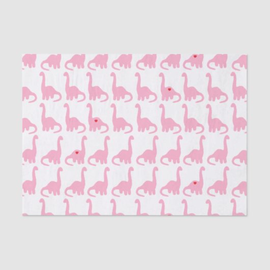 Papier voor roze dinosaur (Voorkant)