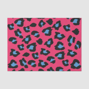Papier voor roze en blauwe dierlijke afdrukken