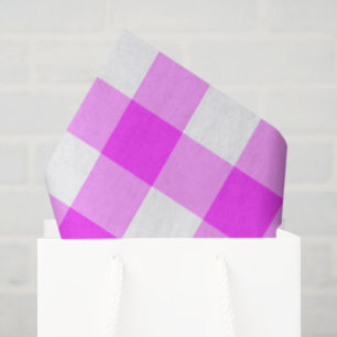 Papier voor roze en witte gingham-patroonpapier