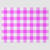 Papier voor roze en witte gingham-patroonpapier (Voorkant)