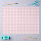 Papier voor roze en witte gingham-patroonpapier (Craft)