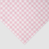 Papier voor roze en witte gingham-patroonpapier (Detail)