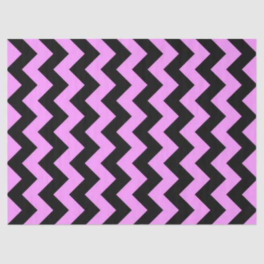 Papier voor roze en zwarte zigzag (Voorkant)