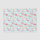 Papier voor roze flamingo stripe (Voorkant)