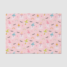 Papier voor roze halloween