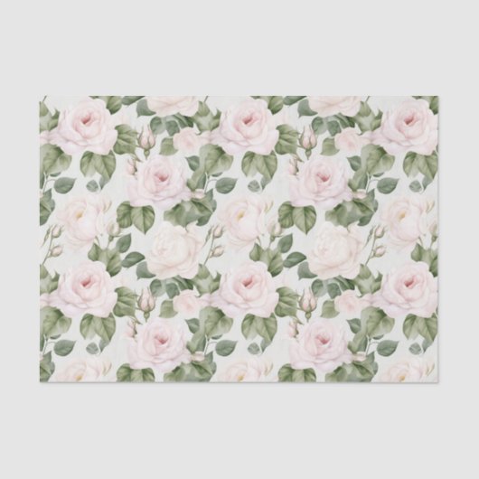 Papier voor roze rozen (Voorkant)