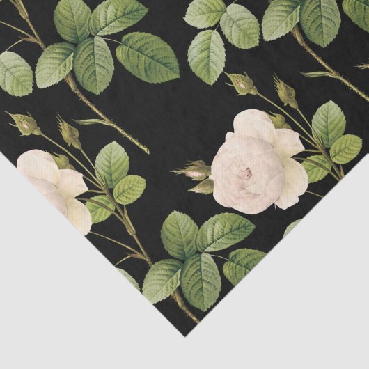 Papier voor roze rozen (Detail)