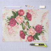 Papier voor roze rozen (Craft)