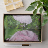 Papier voor roze rozenweefsel (Geschenk)