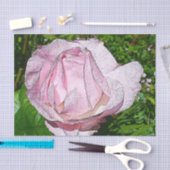 Papier voor roze rozenweefsel (Craft)