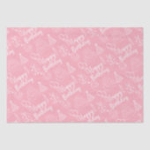 Papier voor roze verjaardag (Voorkant)