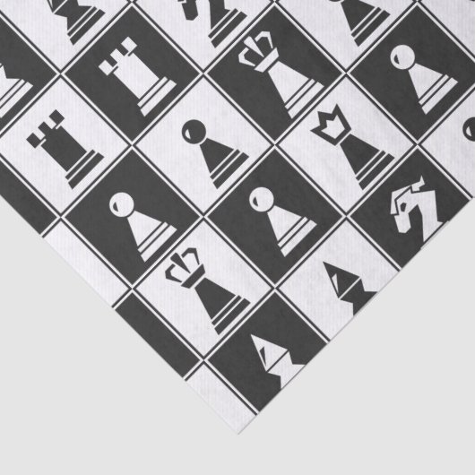 Papier voor schaakartikelen Patroonontwerp (Detail)