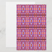 Papier voor schrijfbenodigdheden voor patroonpatro (Voorkant / Achterkant)