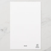 Papier voor schrijfpapier (Achterkant)