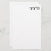 Papier voor schrijfpapier van pingpong enz. (Voorkant / Achterkant)