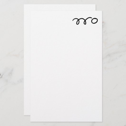 Papier voor schrijfpapier van pingpong enz. (Voorkant / Achterkant)