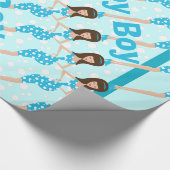 Papier voor speciale babypeuters (Hoek)