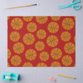Papier voor sportbeoefening met basketbal (Craft)